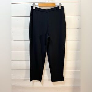 ADRIENNE VITTADINI Black Knit Pull-On Pants – Size M